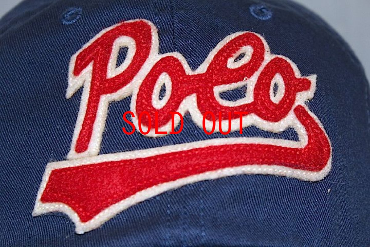 画像3: Polo Ralph Lauren(ラルフ ローレン) Script Logo Navy Cap スクリプトロゴ ネイビーキャップ (3)
