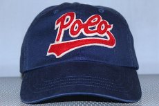 画像1: Polo Ralph Lauren(ラルフ ローレン) Script Logo Navy Cap スクリプトロゴ ネイビーキャップ (1)