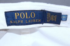 画像4: Polo Ralph Lauren(ラルフ ローレン) Script Logo White Cap スクリプトロゴ ホワイトキャップ (4)