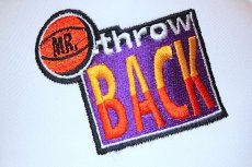 画像3: Mr.Throw Back(ミスター・スローバック) Plain Logo Snapback Cap White スナップバック キャップ ホワイト (3)