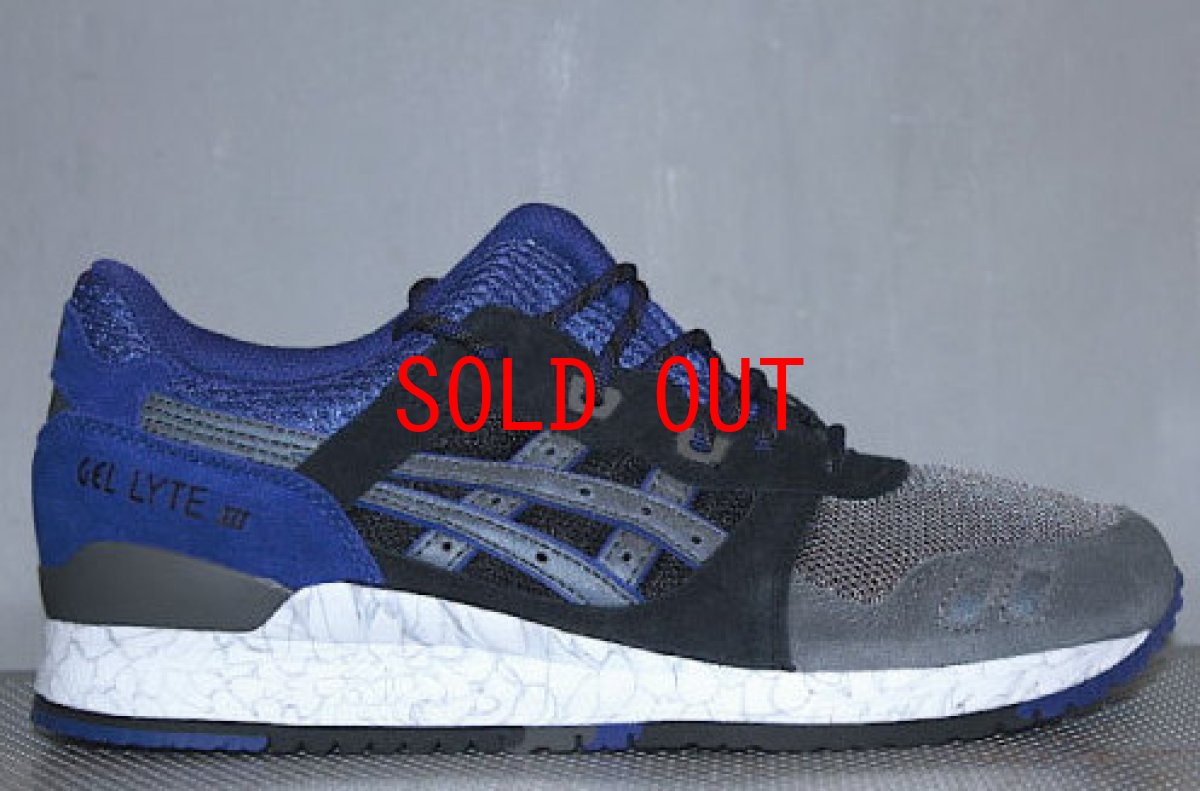 画像1: Asics(アシックス) Gel Lyte III Black Grey Purple (1)