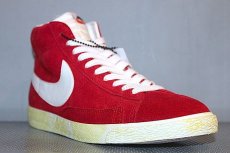 画像2: Nike (ナイキ) Blazer Vintage Suede Red ブレザー レッド (2)