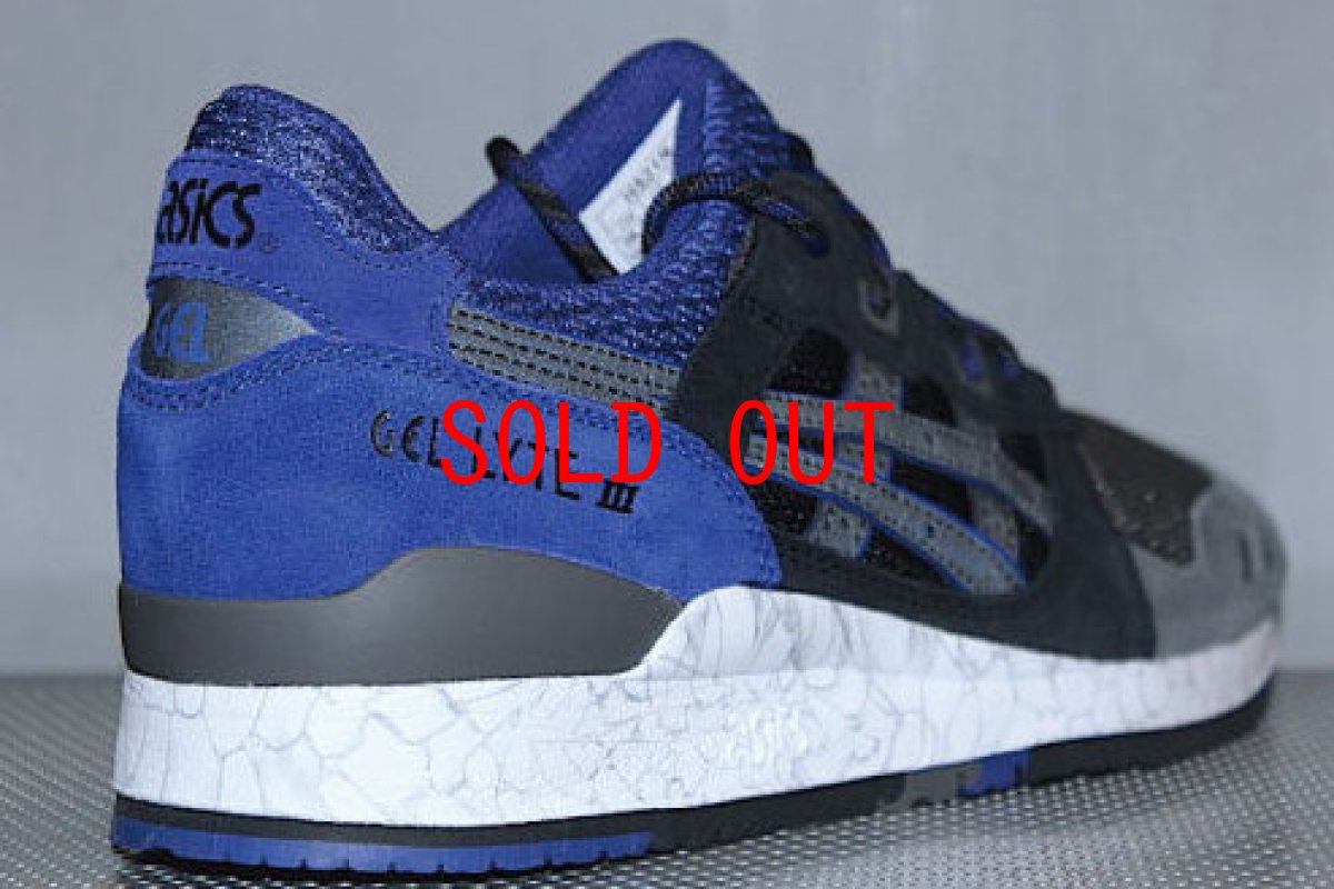 画像3: Asics(アシックス) Gel Lyte III Black Grey Purple (3)