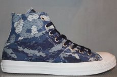 画像1: Converse(コンバース) Tri Panel Camo Chuck Taylor All Star Hi Camo Blue Navy (1)