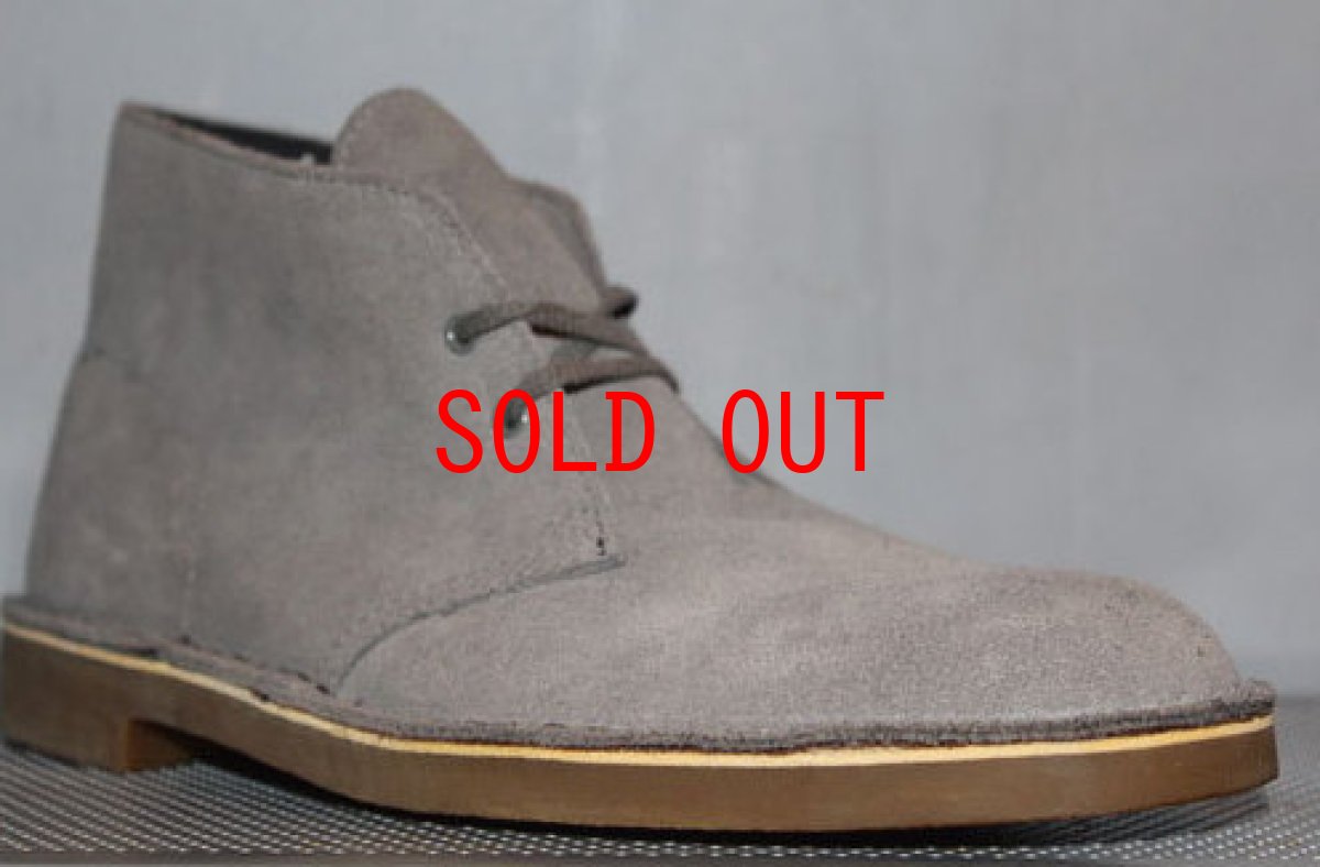 画像2: Clarks (クラークス) Bushacre 2 Desert Boots Grey Suede (2)