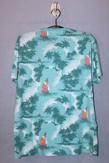 画像2: J.Crew(ジェイクルー) S/S Slim Washed Pocket Aloha T-Shirt Tee Teal Green (2)