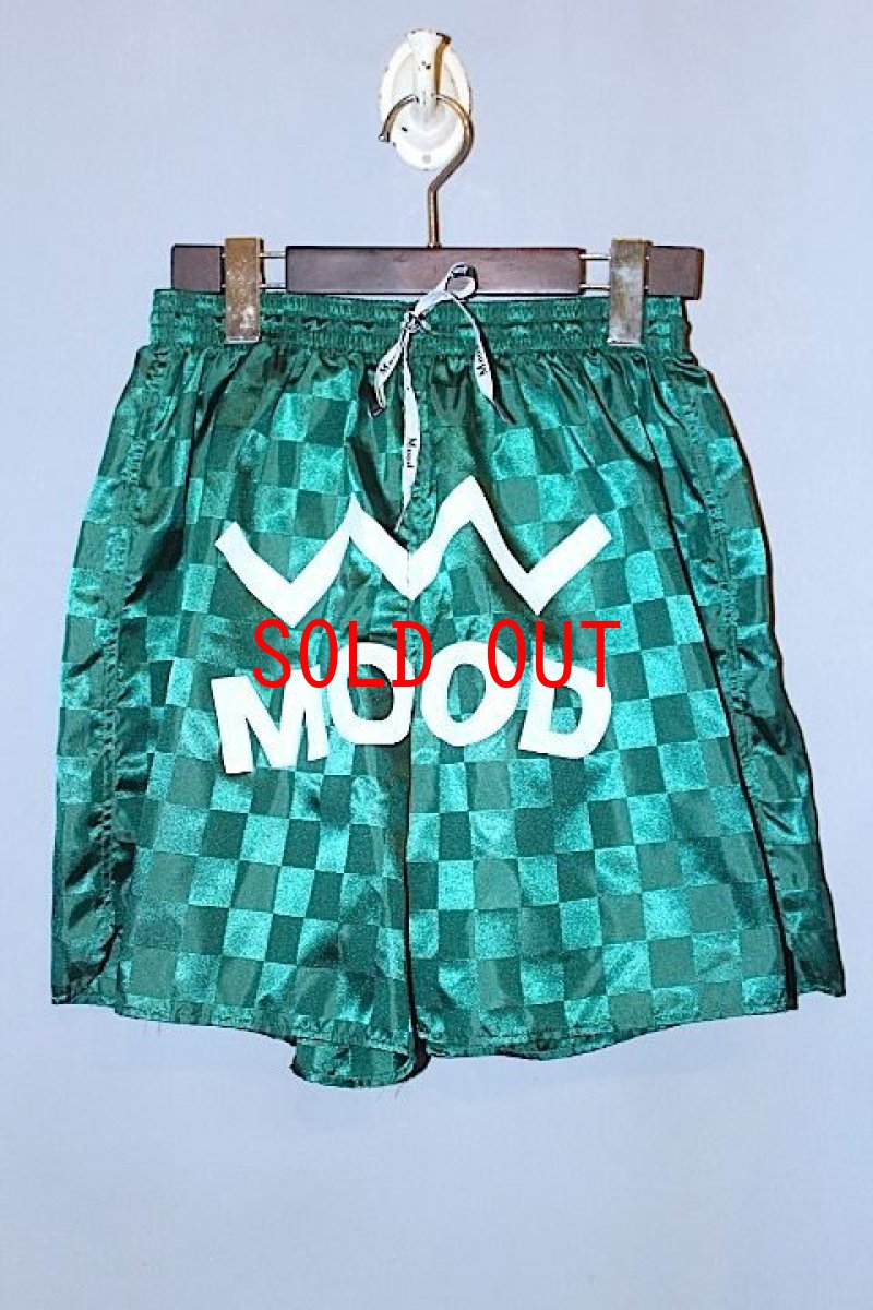 画像1: Mood NYC (ムード エヌワイシー) Soccer Club Shorts Green Logo  (1)