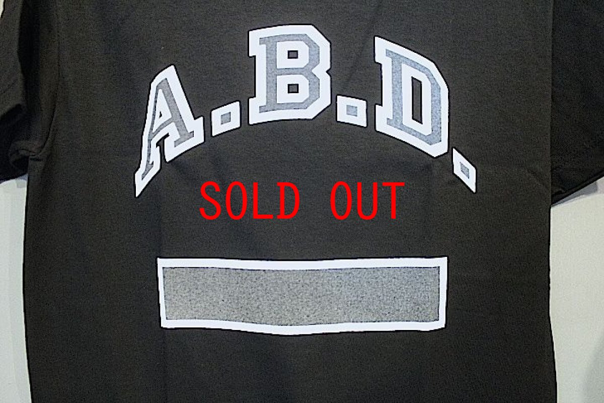 画像4: Mood NYC (ムード エヌワイシー)S/S A.B.D. Tee T-Shirts Black Reflector Reflect  (4)