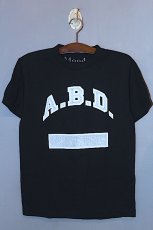 画像1: Mood NYC (ムード エヌワイシー)S/S A.B.D. Tee T-Shirts Black Reflector Reflect  (1)