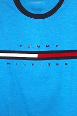 画像3: Tommy Hilfiger(トミーヒルフィガー) Flag LineTee Blue (3)