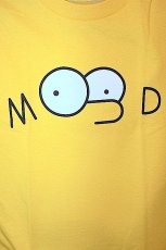 画像2: Mood NYC (ムード エヌワイシー) S/S Springfield Tee T-Shirts Yellow (2)