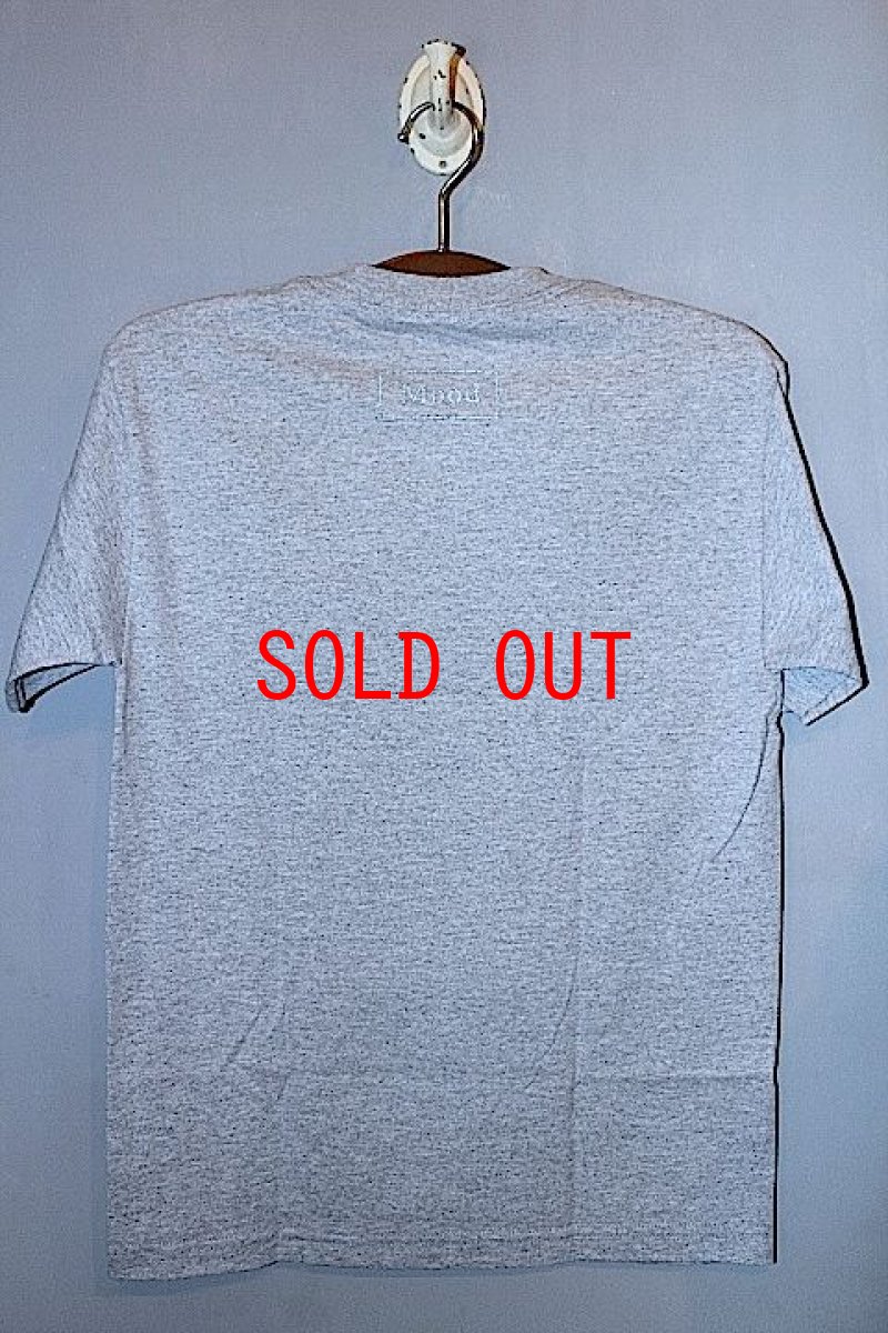 画像2: Mood NYC (ムード エヌワイシー)S/S A.B.D. Tee T-Shirts Heather Grey Reflector Reflect  (2)