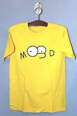 画像1: Mood NYC (ムード エヌワイシー) S/S Springfield Tee T-Shirts Yellow (1)