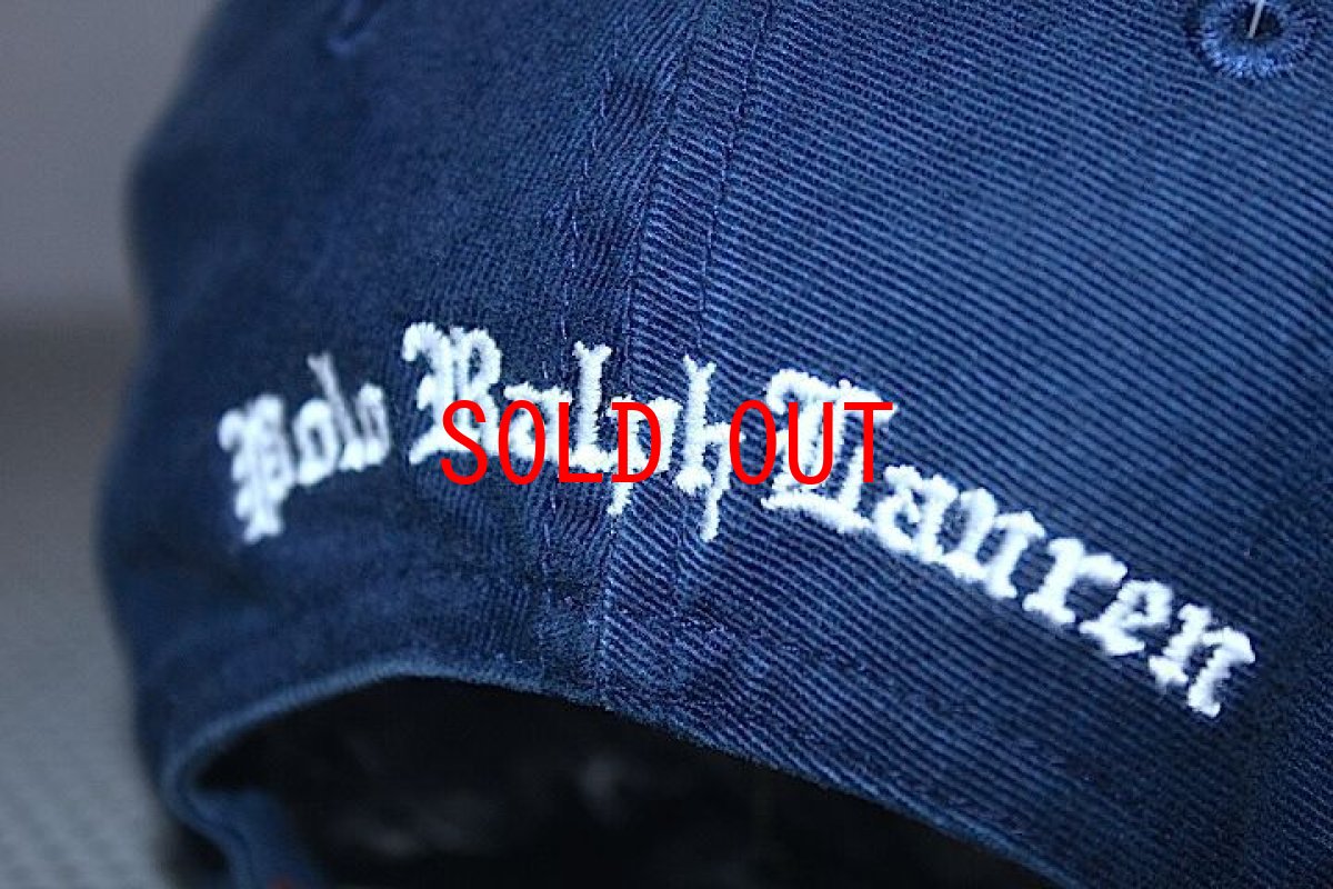 画像4: Polo Ralph Lauren(ラルフ ローレン)"P" Logo Cap Navy  (4)