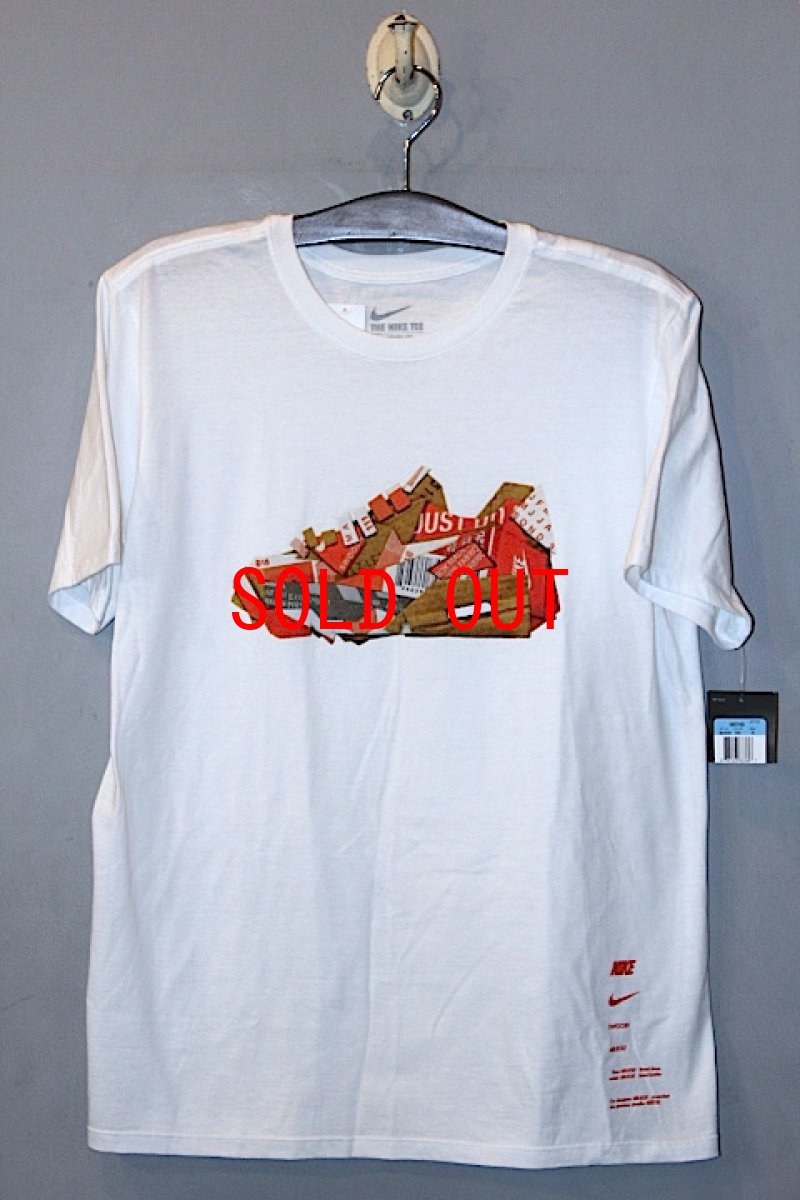 画像1: Nike(ナイキ) Max 90 Print College Tee White (1)