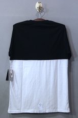 画像2: ICNY(アイスコールドニューヨーク) Panel 3M Reflective T-Shirt White/Black  (2)