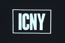 画像3: ICNY(アイスコールドニューヨーク) Panel 3M Reflective T-Shirt White/Black  (3)