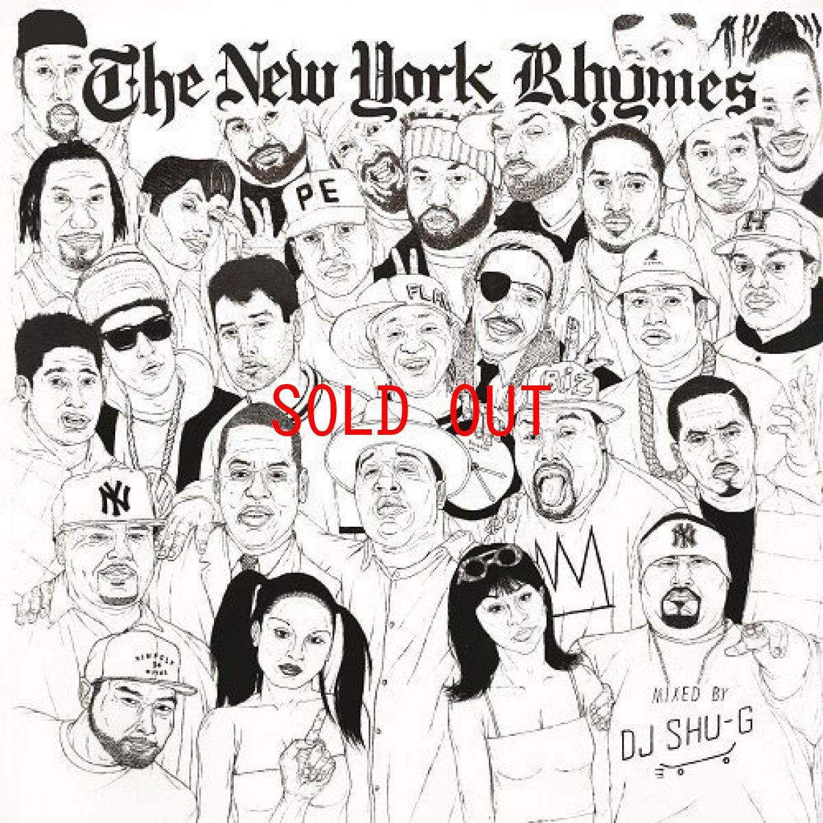 画像1: DJ SHU-G × JUSTIN HAGER KINFOLK presents “The New York Rhymes” Mix CD (1)