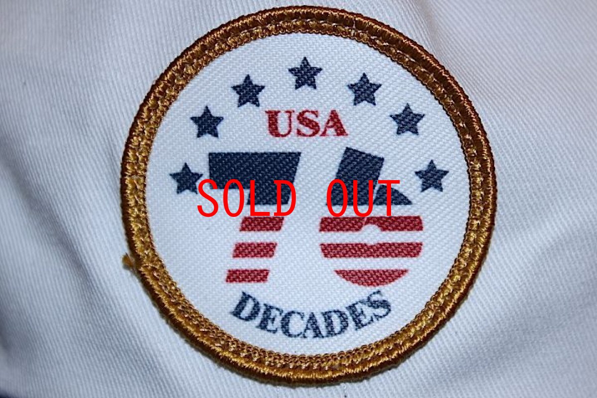 画像3: The Decades Hat Co.(ディケイド ハット) Spirit Of '76 6Panel Snapback Cap White Royal Blue Olympic (3)