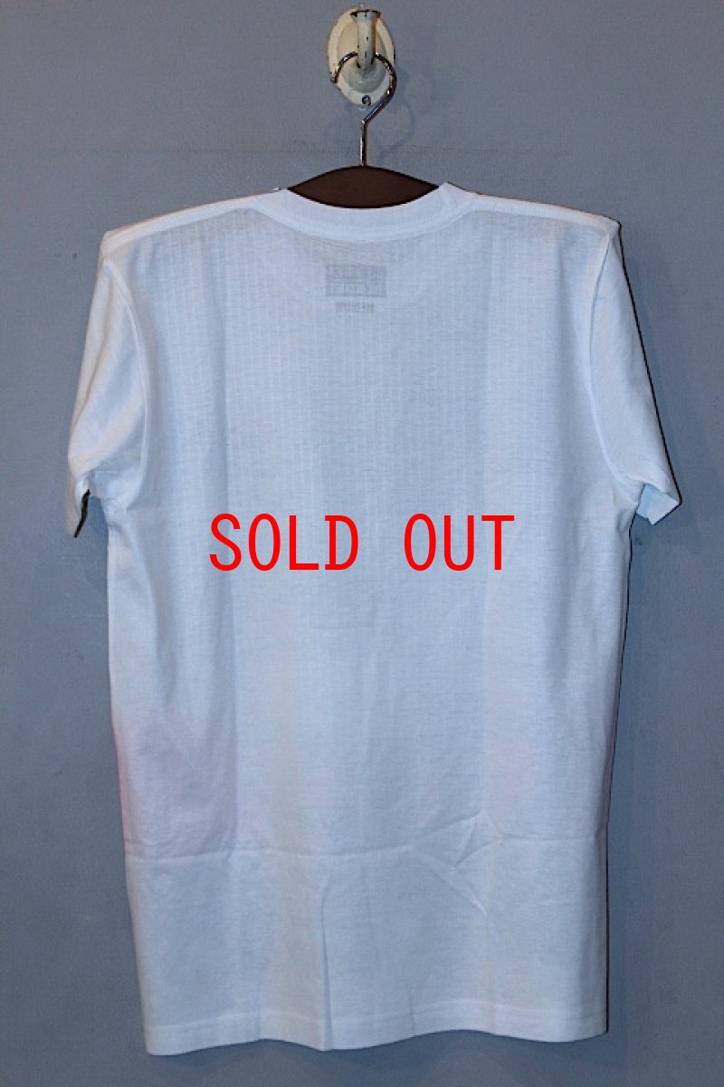 画像2: The Decades Hat Co.(ディケイド ハット) S/S Track Tee White (2)