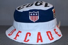 画像1: The Decades Hat Co.(ディケイド ハット) Summer Games Bucket Hat USA (1)