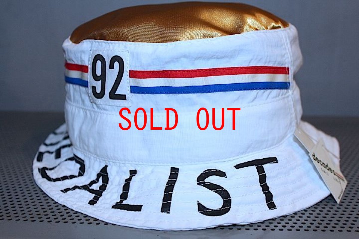 画像2: The Decades Hat Co.(ディケイド ハット) Gold Medalist Bucket Hat USA  (2)