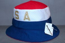 画像2: The Decades Hat Co.(ディケイド ハット) Bicentennial Bucket Hat USA  (2)