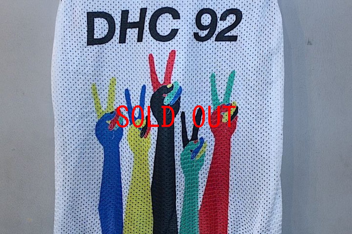 画像4: The Decades Hat Co.(ディケイド ハット) "Barcelona" Peace 92 Reversible Mesh Tank White Dark Navy (4)