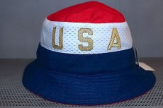 画像1: The Decades Hat Co.(ディケイド ハット) Bicentennial Bucket Hat USA  (1)