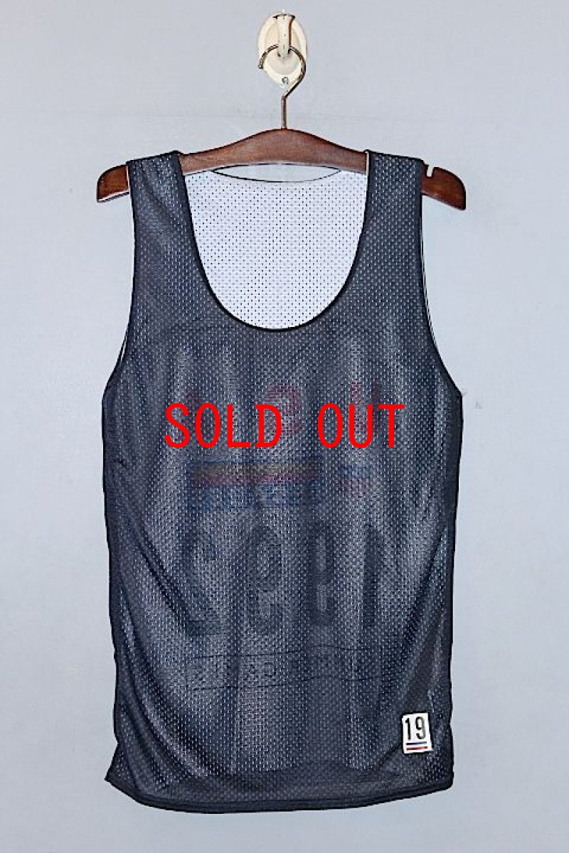 画像2: The Decades Hat Co.(ディケイド ハット)  "Barcelona" Reversible Mesh Tank White Dark Navy (2)