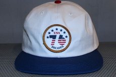 画像1: The Decades Hat Co.(ディケイド ハット) Spirit Of '76 6Panel Snapback Cap White Royal Blue Olympic (1)