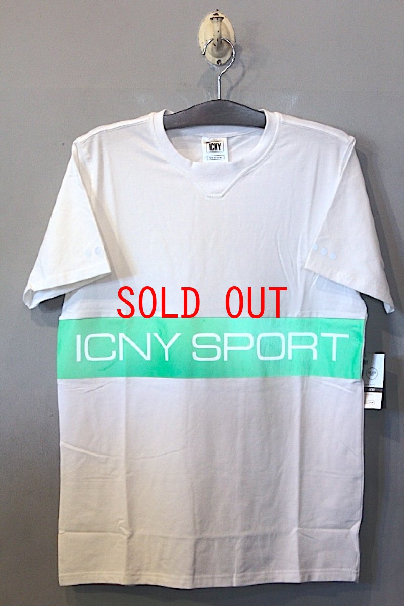 画像1: ICNY(アイスコールドニューヨーク) Block Sport 3M Reflective Tee White (1)