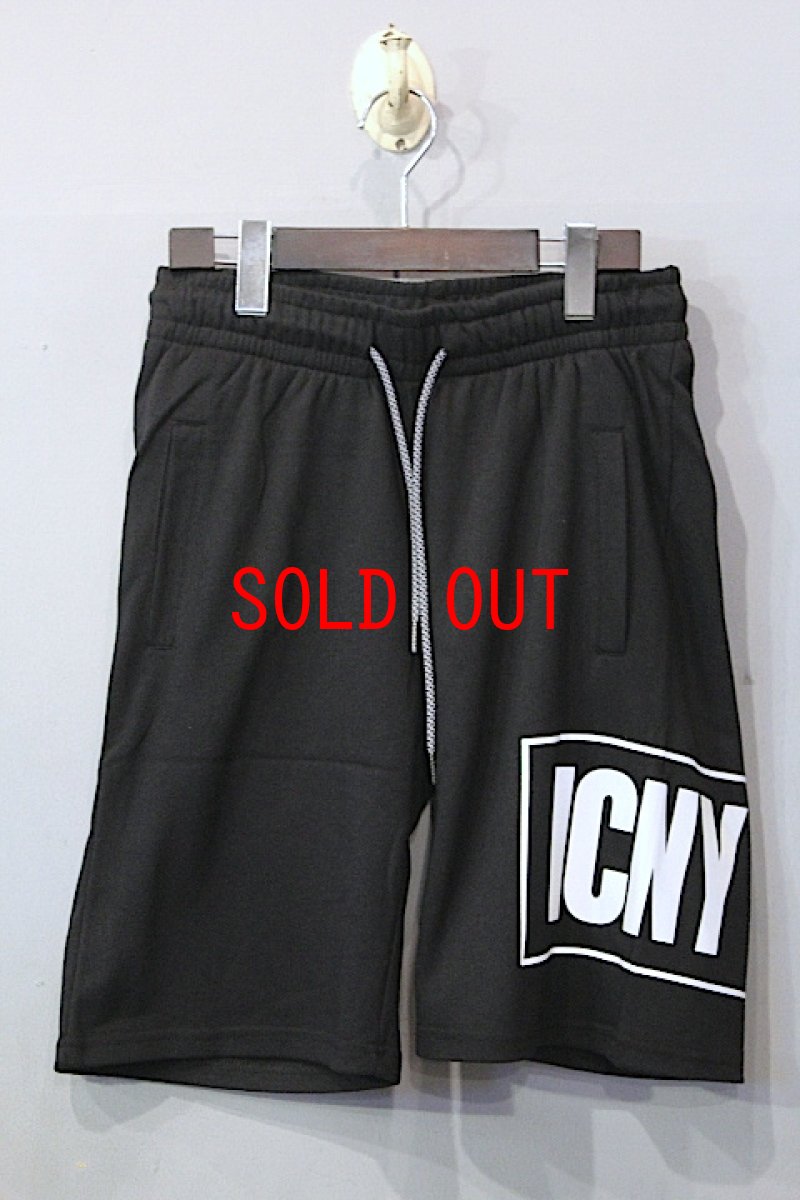 画像1: ICNY(アイスコールドニューヨーク) Basic Sweat Shorts Black (1)