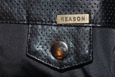 画像5: Reason(リーズン)NYC Perforated Leather Tech Jacket Black (5)