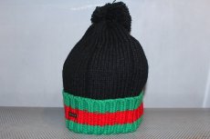 画像2: Reason(リーズン) NYC Reason Clothing GG Stripe Pom Pom Knit Cap beanie Logo (2)