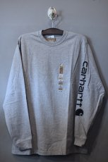 画像1: Signature Graphic Tee Logo Gray  (1)