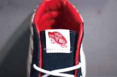 画像4: Vans (バンズ)Skate Hi スケート ハイ USA Vintage Flag Navy Suede Sk8 Star&Stripe  (4)