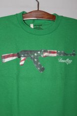 画像2: Deadline(デッドライン) Mexican American AK 47 S/S Tee Green  (2)
