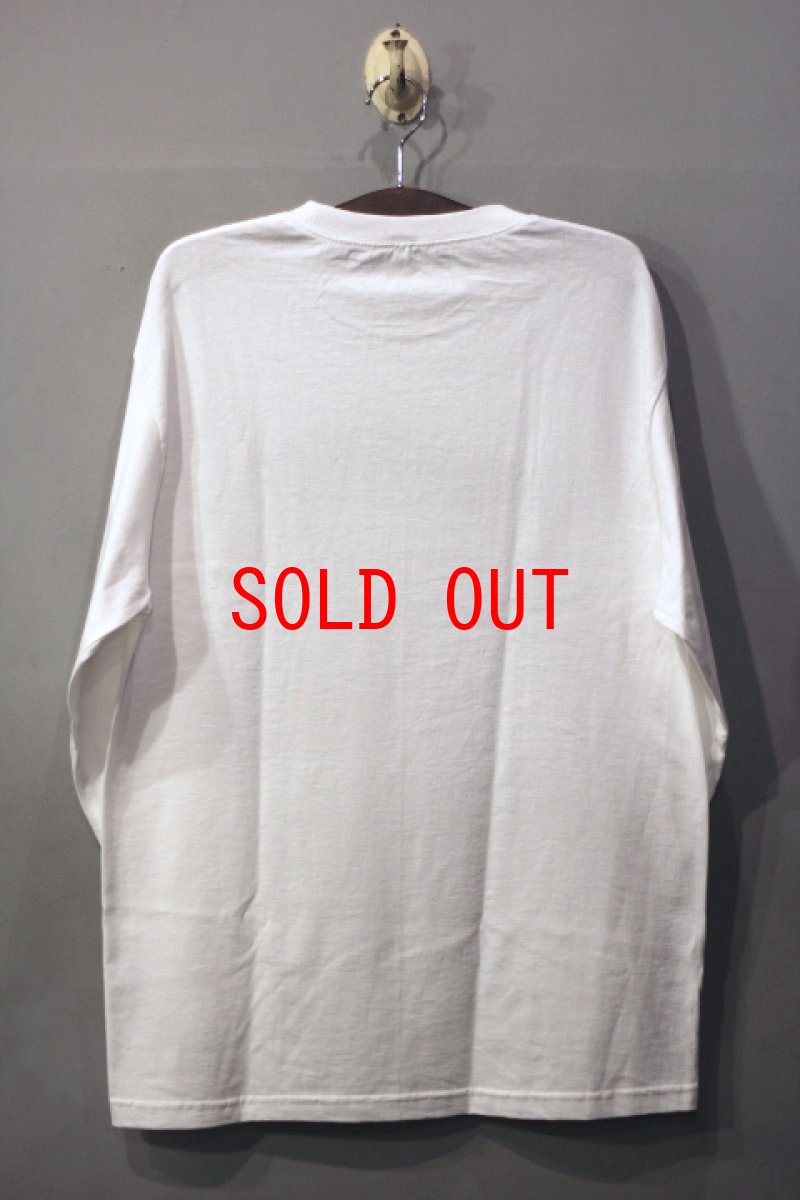 画像2: Deadline(デッドライン) Caine 5.0 L/S Tee White (2)