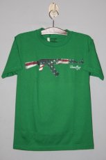 画像1: Deadline(デッドライン) Mexican American AK 47 S/S Tee Green  (1)