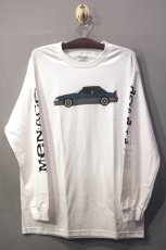 画像1: Deadline(デッドライン) Caine 5.0 L/S Tee White (1)