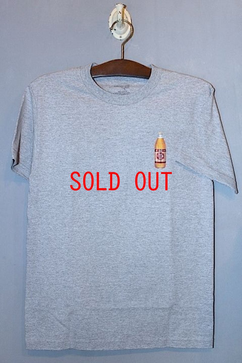 画像1: Deadline(デッドライン)Old English 40oz Logo S/S Tee Heather Grey  (1)