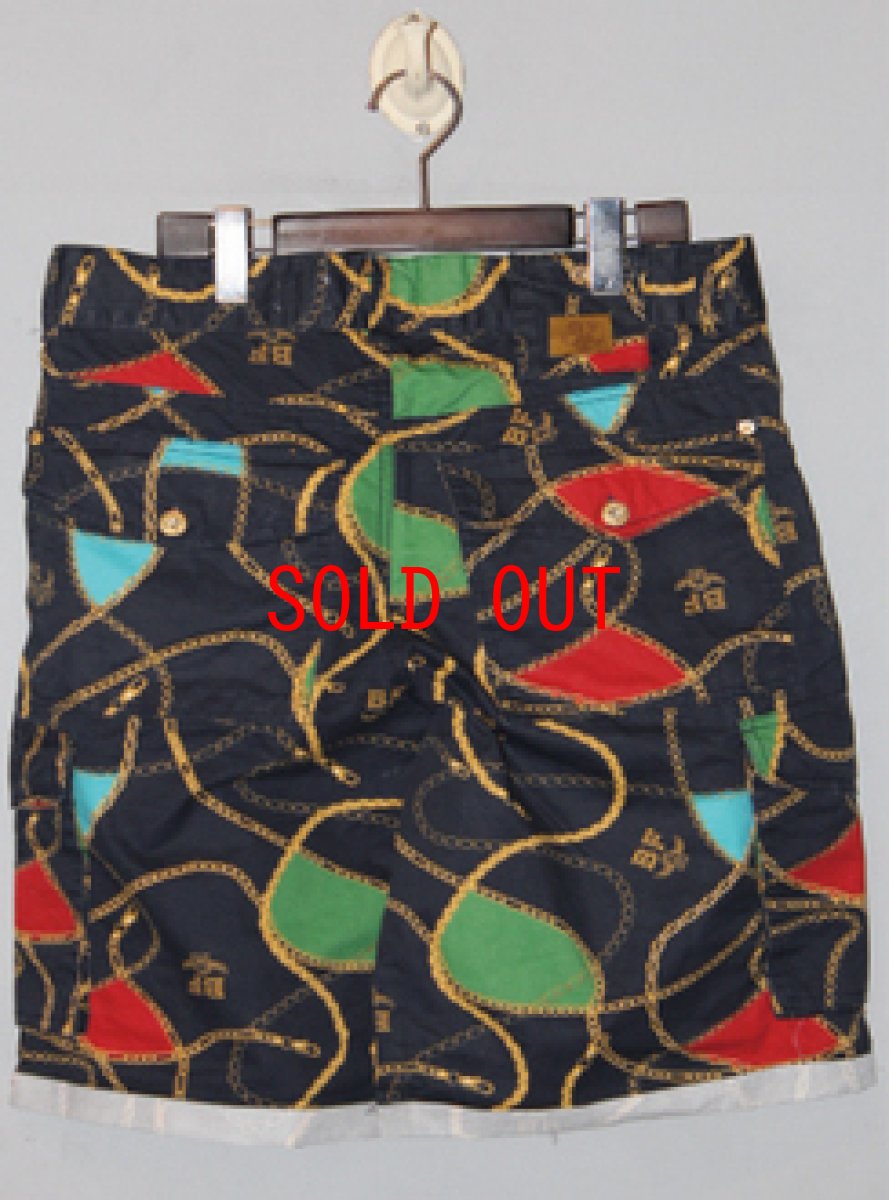 画像2: Born Fly(ボーンフライ) All Over Chain Cargo Shorts ショーツ (2)