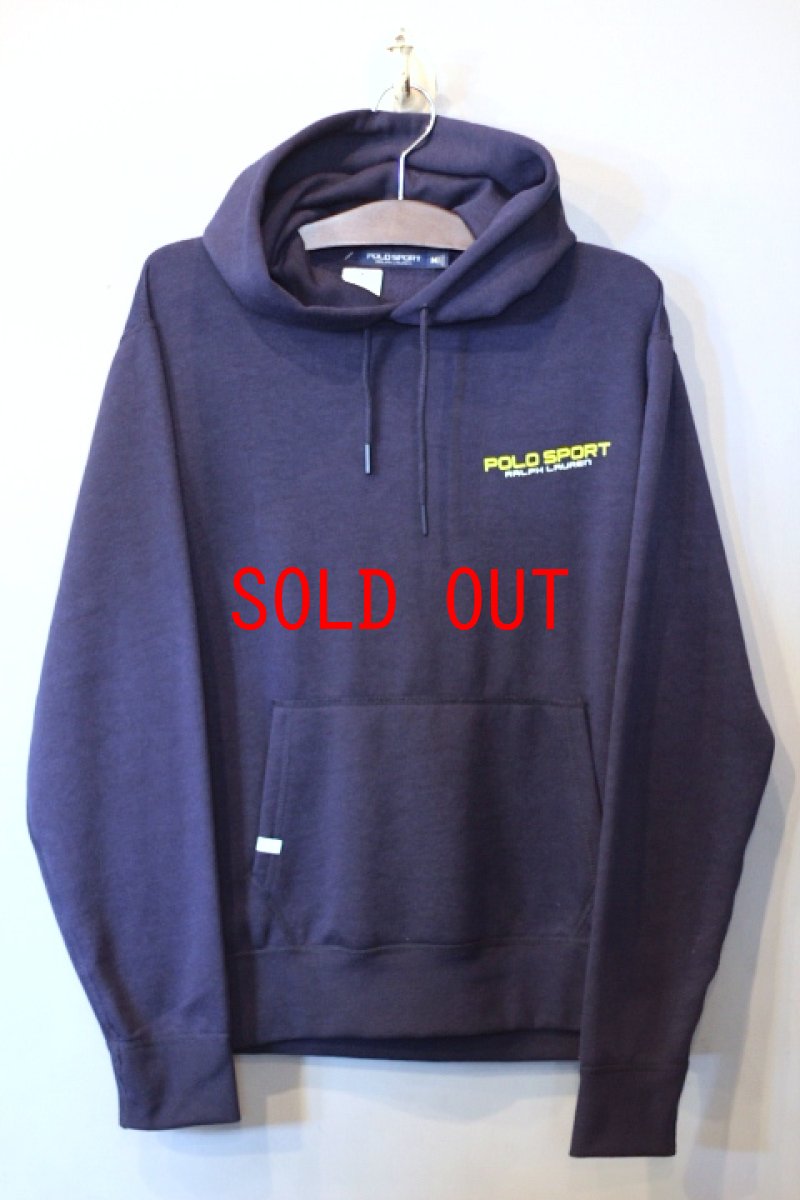 画像1: Polo Sport(ポロスポーツ) Fleece P/O Hoodie NVY ポロスポ (1)