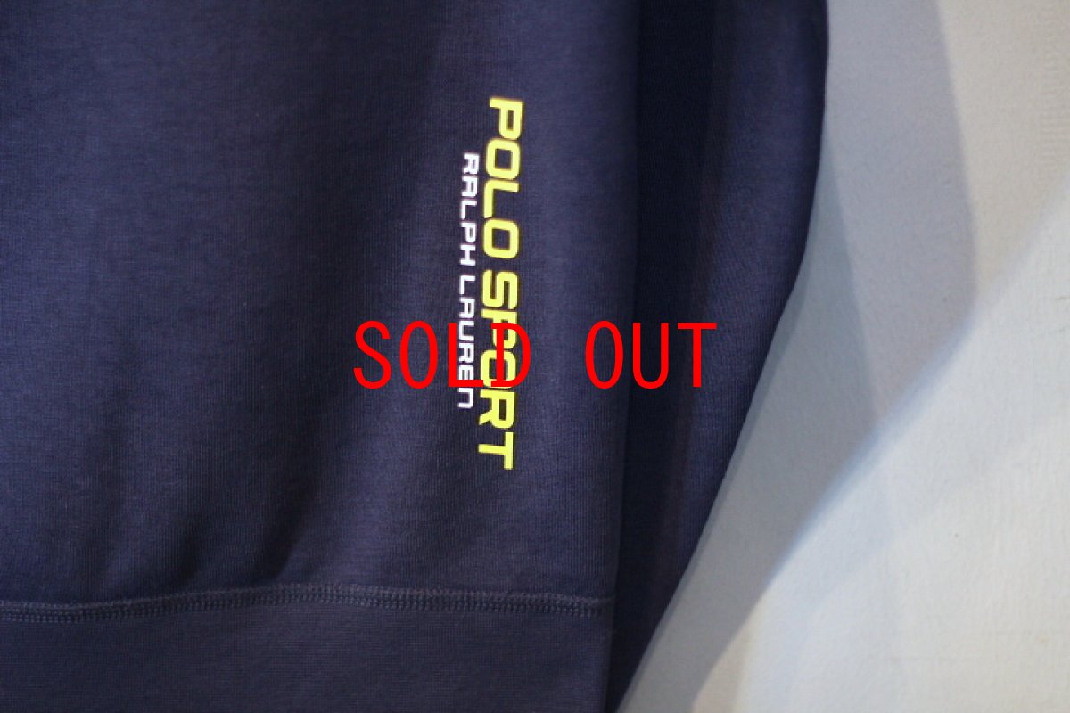 画像3: Polo Sport(ポロスポーツ) Fleece P/O Hoodie NVY ポロスポ (3)