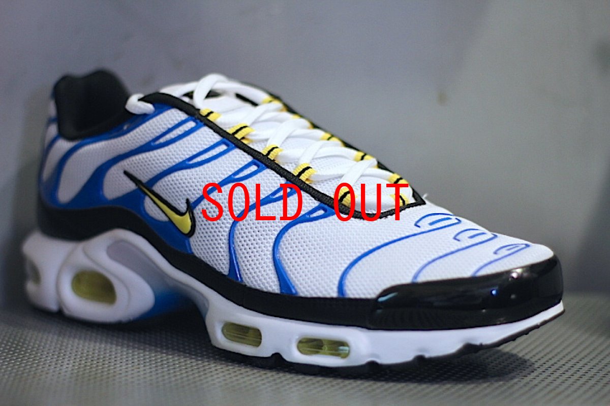 画像2: Nike(ナイキ) Air Max Plus White Tour Yellow Photo Blue Black (2)