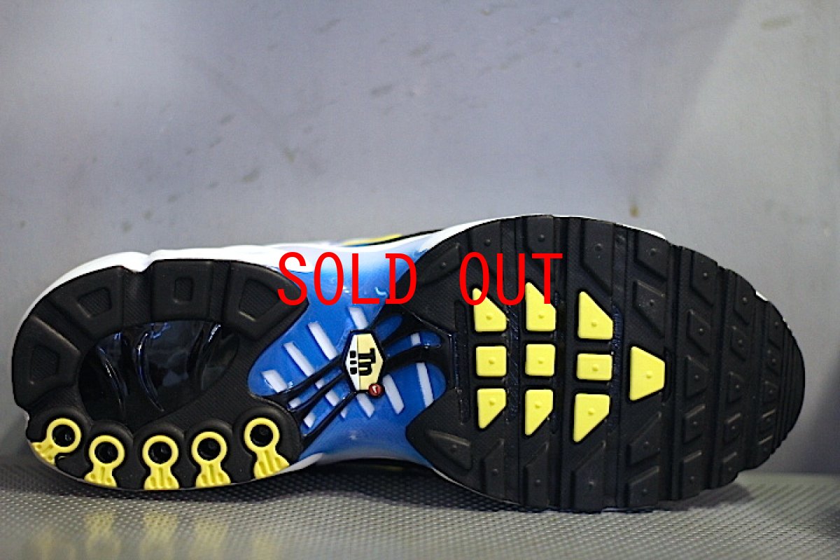 画像5: Nike(ナイキ) Air Max Plus White Tour Yellow Photo Blue Black (5)