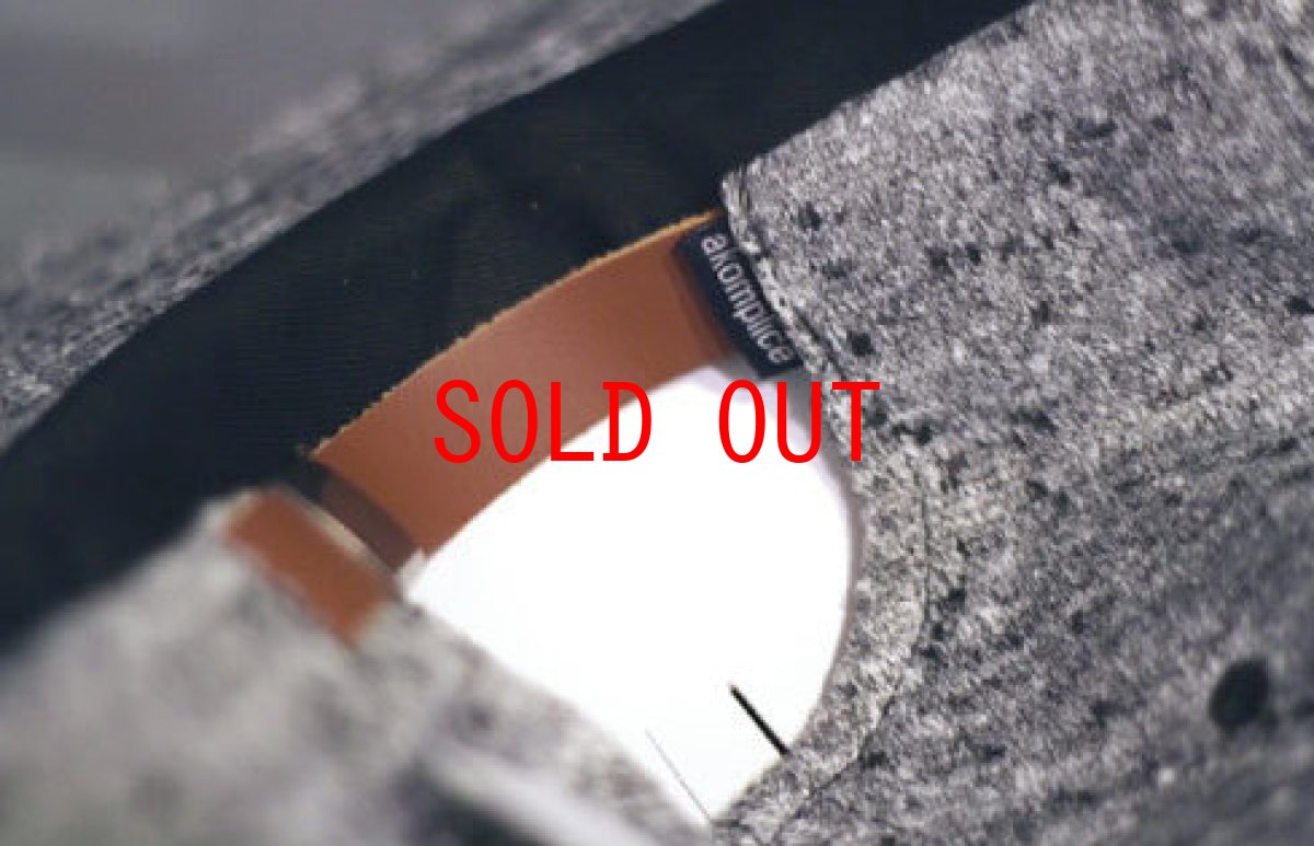 画像4: Akomplice(アコンプライス) Wavy A Logo Strapback Cap キャップ (4)