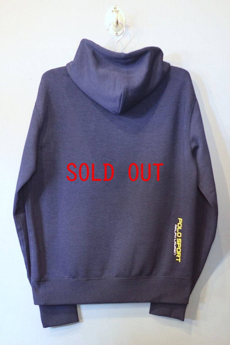 画像2: Polo Sport(ポロスポーツ) Fleece P/O Hoodie NVY ポロスポ (2)
