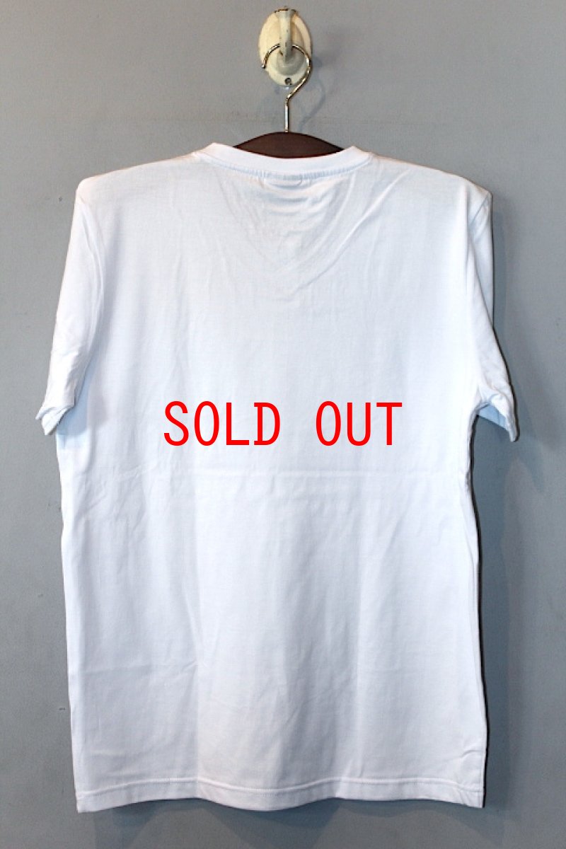 画像3: V-Neck S/S Tee Fitted Basic White 無地 Tシャツ (3)